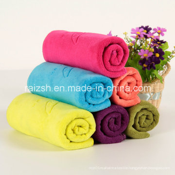 Brushed Microfiber Absorption Towel for Beauty Salon